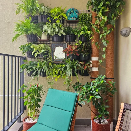 Step into a lush urban oasis where memories bloom and tranquillity reigns